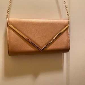 Rose Gold Clutch/Crossbody